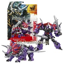 Year 2013 Transformers Age of Extinction Deluxe Figure DINOBOT SLUG Triceratops - £43.24 GBP