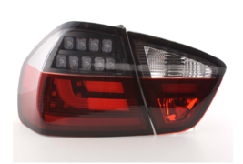 FK Pair LED DRL Lightbar REAR LIGHTS BMW E90 3 SERIES Saloon 05-08 red b... - $294.57