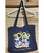 Vintage Walt Disney &quot;CELEBRATE THE MAGIC FLORIDA&quot; Tote Bag 18x16 Travel - $19.00