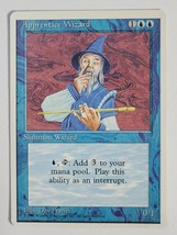 1995 APPRENTICE WIZARD MAGIC THE GATHERING MTG CARD PLAYING ROLE PLAY VI... - $5.99