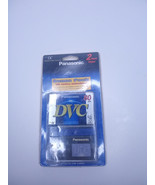 Bonus 2-Pack Panasonic DVC Blank Digital Video Cassette 60 mnt , 80 mnt ... - $232.05 MXN