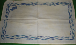 Napkins Set of 8 (11 x 15 Table Napkins Cloth) Fromc Oceanic Liner MV.At... - $7.75