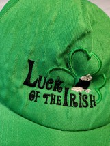 A Green Luck of the Irish hat, snapback, baseball style - $8.42