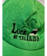 A Green Luck of the Irish hat, snapback, baseball style - £6.62 GBP