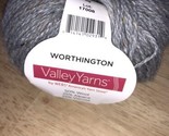 Valley Yarns Worthington Color 05 Fog Wool Alpaca Viscose Blend Made Italy - $8.68