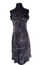 La Belle Women&#39;s Vintage Y2K 90s Floral Hawaiian Fitted Sun Dress USA Made L - £39.56 GBP