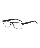 Hugo HG 1263 0807 00 Black 55mm Eyeglasses New Authentic - $1,530.47 MXN