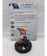 Ms. Marvel Heroclix Super Rare Figure #046 With Card - $13.56 CAD