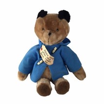 Eden Toys Paddington Bear 20&quot; Plush Blue Coat Vintage 70s Stuffed Animal Plush - £11.18 GBP