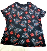 Disney Parks Star Wars Kylo Ren Join Me All Over Print Shirt XL - $261.02 MXN