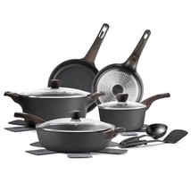 14 Pcs Induction Kitchen Cookware Sets(D0102HGW33V.) - £96.15 GBP