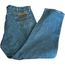 Wrangler men&#39;s George Strait Cowboy Cut Original Fit Blue Jeans 13MGSHD ... - $20.87