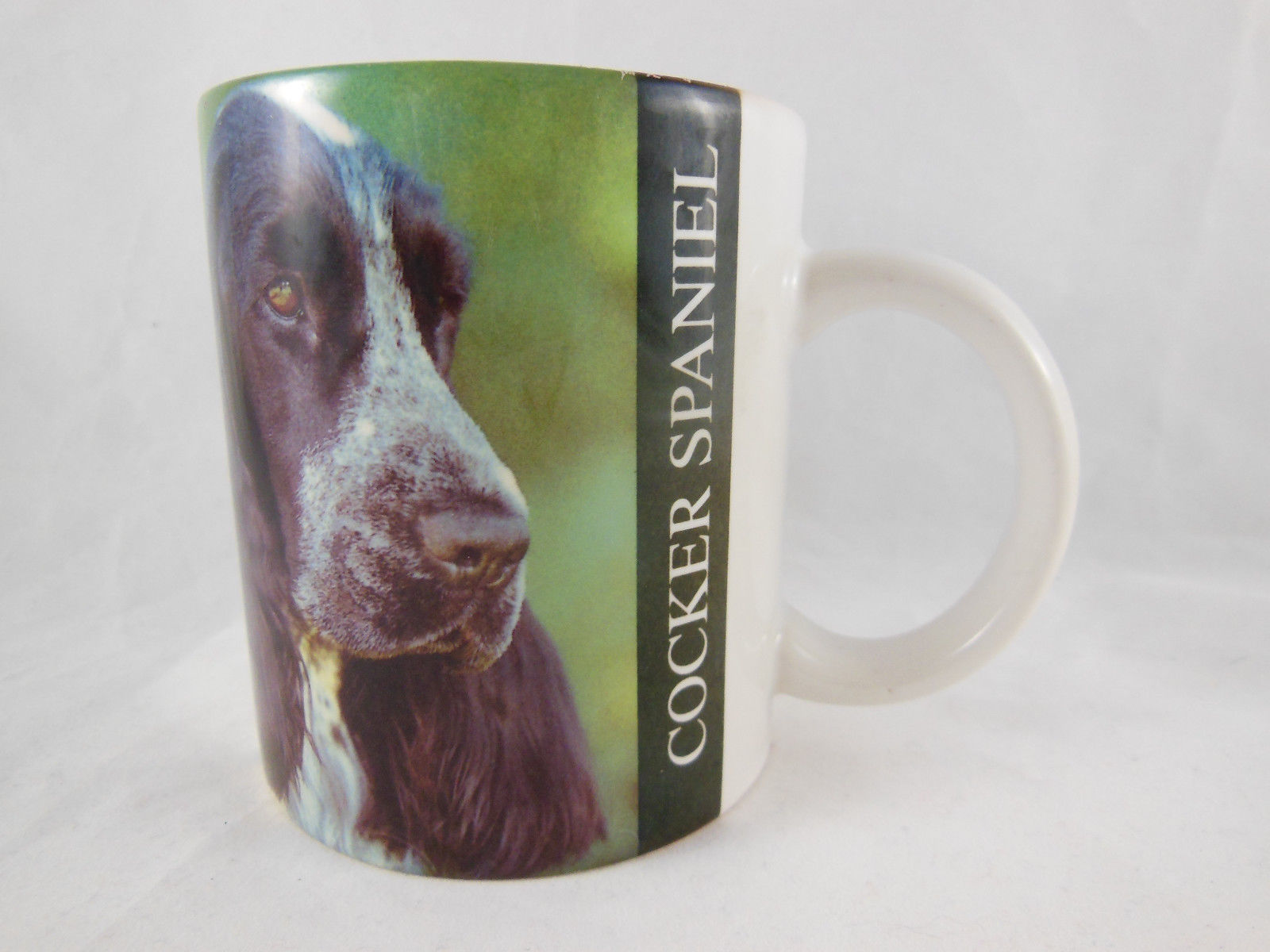 English Cocker Spaniel Dog Ceramic Coffee MUG with History &amp; Photograph ... - $5.53