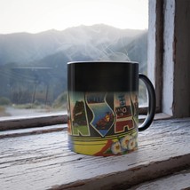 Color Changing! Greetings From Arkansas ThermoH Morphin Ceramic Coffee Mug - Hea - £11.78 GBP