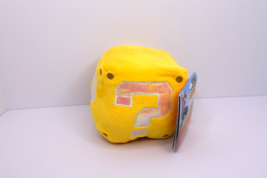Super Mario World of Nintendo 6&quot; Plush Yellow Coin Block  w/ Sound - $277.82 MXN