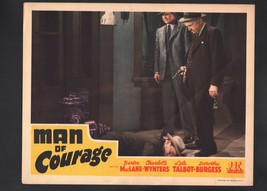 Man of Courage Lobby Card-1943-Barton MacLane - £30.21 GBP