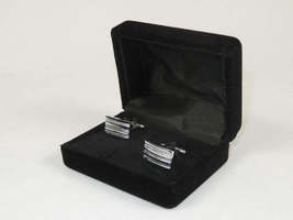 Men J.Valintin Cufflinks by Vitorofolo for French Cuff Shirt V35-29 Silver image 3