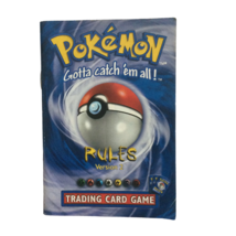 Pokemon TCG Rule Book Version 2 Vintage 1999 Very Good Condition - $137.46 MXN