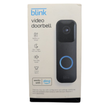 Blink Doorbell 1080p HD Camera Security WiFi Two Way Audio Motion Night ... - $24.26