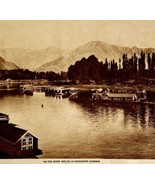 1921 River Jhelum In Kashmir Himalayas Photo Print India Antique Ephemera - £27.02 GBP