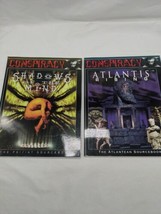 Lot Of (2) Conspiracy X RPG Sourcebooks Shadows Of The Mind Atlantis Rising - £37.97 GBP