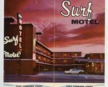 Surf Motel Brochure Lombard Street San Francisco California 1960 - $17.82