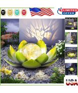 Stunning Solar Decorative Lights - Lotus Flower Design for Lawn and Walkway - $1,107.60 MXN