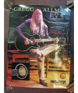 Gregg Allman Affiche Greg Pour Sucré Melissa The Allman Brothers Bande - $250.87 CAD