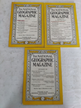 1950 National Geographic Magazine Lot Of 3 - £7.74 GBP