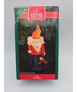 HALLMARK MAX THE TAILOR 1992 CHRISTMAS KEEPSAKE ORNAMENTS NORTH POLE NUT... - $13.85