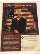 1998 John Wayne American Icon Vintage Print Ad Advertisement pa13 - $6.92