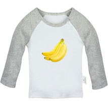 Babies Cute T-shirts Infant Fruit Banana Graphic Tees Tops Newborn Kids Clothing - £7.78 GBP+