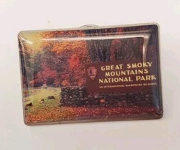 GREAT SMOKY MOUNTAINS National Park Collectible Souvenir Lapel Hat Pictu... - $373.11 MXN