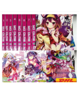 No Game No Life (Light Novel) English Version Volume 1-12 Complete Set-F... - $246.94 CAD