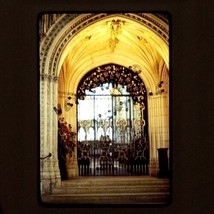 1977 Kodachrome Church Cathedral Archway Interior VTG 35mm Found Slide Photo - £7.95 GBP