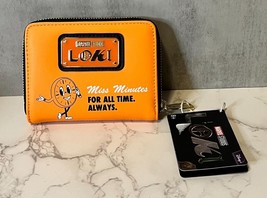 Loungefly Marvel Loki TVA Miss Minutes Ziparound Wallet NWT - £18.90 GBP