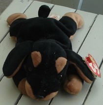 Nice Gently Used TY Beanie Baby Dog, Doby, 1996, EXCELLENT COND - £6.32 GBP