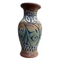 Sabah Borneo Vase Carved, Incised Detailed, 7&quot; Tall - £15.15 GBP