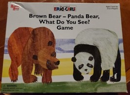 World of Eric Carle BOARD GAME Brown Bear Panda Bear - What Do You See? ... - £18.95 GBP