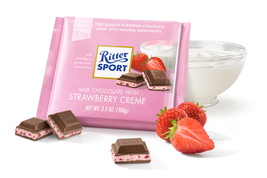 Ritter - Milk Chocolate with Strawberry Yogurt Cream (Erdbeer Joghurt) (... - $4.59