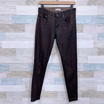 Principle Denim The Dreamer Brown Sugar Coated Skinny Jeans Mid Rise Wom... - £31.64 GBP