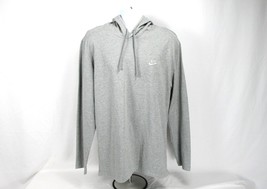 Nike Club Hoodie Men&#39;s XL Gray Activewear Pullover Sportswear Hooded Swe... - $25.74
