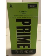 PRIME Lemon Lime Hydration Drink Mix 6 Packs sticks Natural Flavor On th... - £6.51 GBP