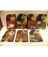 STAR WARS POWER OF THE FORCE ACTION FIGURES &amp; EPISODE 1 ACCESSORY SETS 7... - $67.49