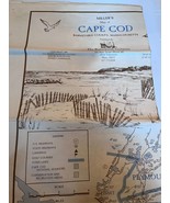 Millers Map of Cape Cod MA 1980 - £21.01 GBP