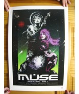 Muse Poster Festival Hall Ground Components Jan 30 31 - $372.19 CAD
