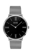 Hugo Boss Herren-Quarzuhr HB1513514, Edelstahl, schwarzes Zifferblatt, 40 mm - £101.51 GBP
