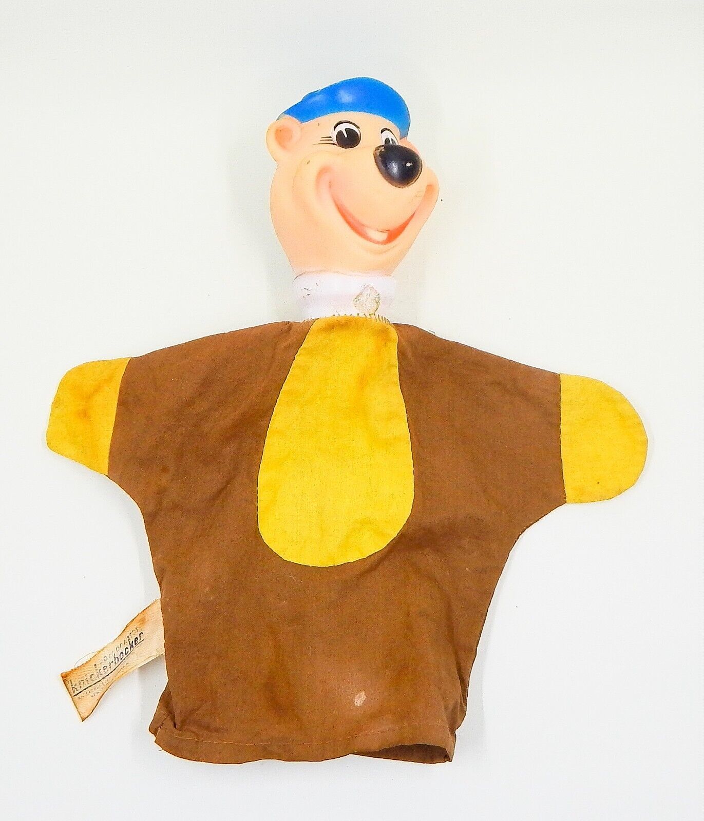 Knickerbocker Hanna Barbera Yogi Bear Hand Puppet 1962 - $12.99