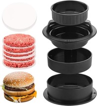 Burger Press, 3-in-1 Non-Stick Hamburger Press Patty Maker, Different Sizes Hamb - £20.78 GBP