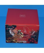 Crystal/Mikasa Christmas Night Footed Clear Bowl - $22.50